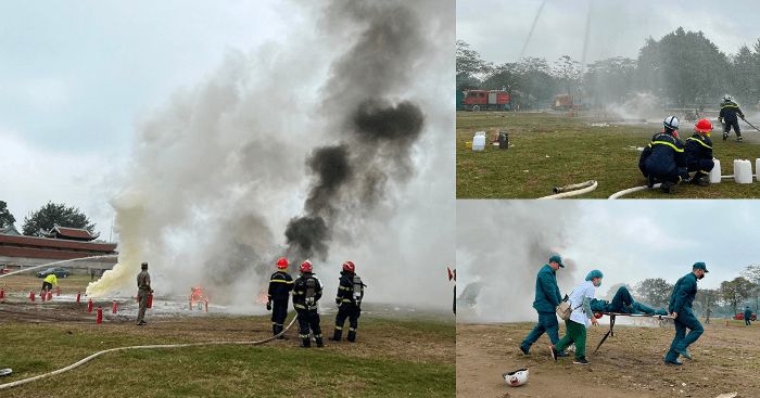 Hà Nội: Chủ động phòng cháy tại bãi trông giữ phương tiện dịp Tết Nguyên Đán 2024