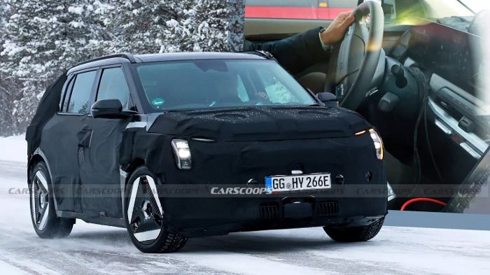 SUV điện Kia EV3 lộ diện với thiết kế ấn tượng và cabin tràn ngập công nghệ