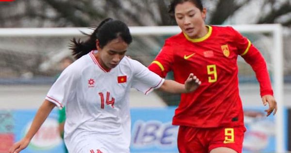 Thắng U20 nữ Việt Nam, Trung Quốc vẫn bị loại khỏi giải châu Á