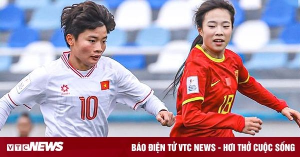 Tuyển nữ U20 Việt Nam thua Trung Quốc