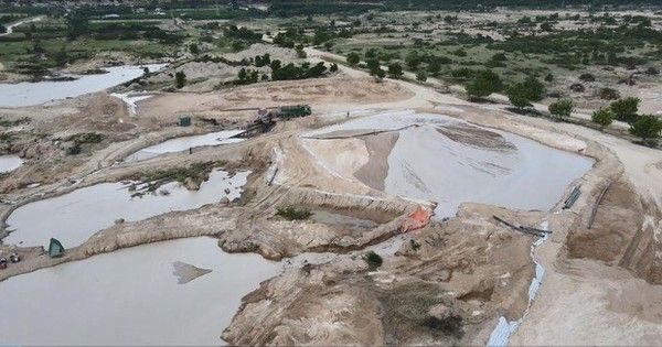 Ninh Thuận sẽ phục hồi điều tra vụ khai thác đất cát trong Khu công nghiệp Phước Nam