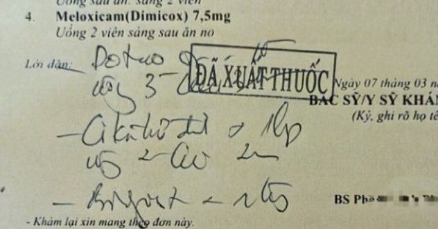 Bộ Y tế: Cần xử phạt bác sĩ, bệnh viện để tồn tại đơn viết tay chữ như 'giun dế'