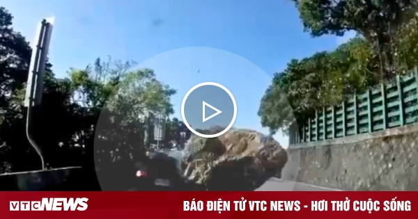 Video ô tô trên cao tốc bị 'mưa đá' đè nát trong trận động đất ở Đài Loan