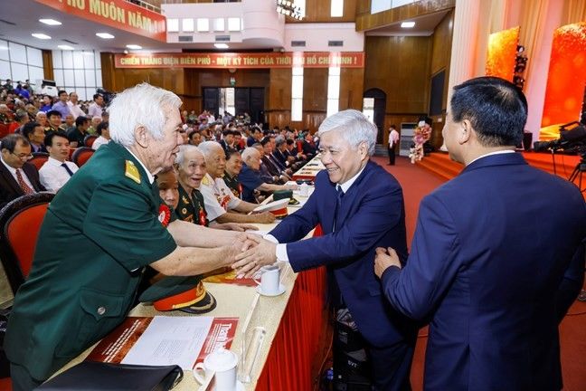 Mặt trận Tổ quốc Việt Nam tổ chức gặp mặt, tri ân chiến sỹ Điện Biên