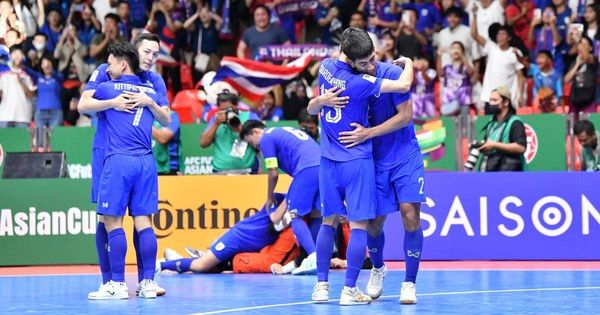 Ngược dòng ngoạn mục, đội tuyển Thái Lan đứng trước cơ hội vô địch futsal châu Á