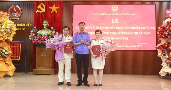 Bổ nhiệm hai phó viện trưởng Viện KSND tỉnh Quảng Trị