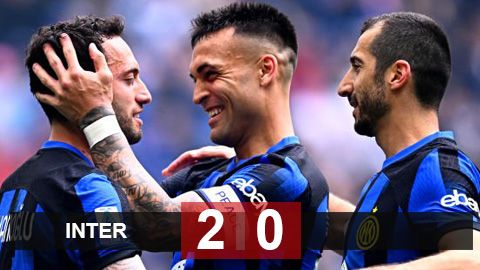 Kết quả Inter 2-0 Torino: Tân Vương thắng thuyết phục