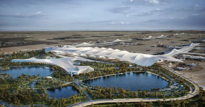 UAE đầu tư gần 35 tỷ USD xây dựng nhà ga sân bay lớn nhất thế giới
