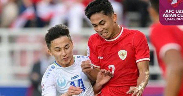 U23 Indonesia nhận 2 bàn thua và 1 thẻ đỏ, HLV Shin Tae-yong lần đầu thua Uzbekistan