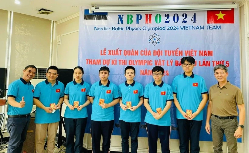 5 học sinh Việt Nam đoạt giải tại Olympic Vật lý Bắc Âu - Baltic năm 2024