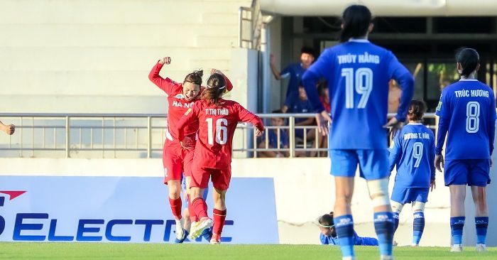 Ngôi sao đội tuyển quốc gia toả sáng, Hà Nội 1 hạ đương kim Á quân giải bóng đá nữ VĐQG