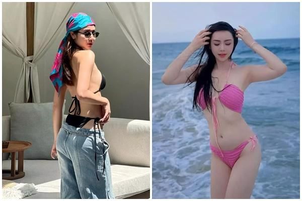 Bikini của sao Việt: Quỳnh Kool, Huyền Lizzie khoe body cực 'cháy' xứng danh mỹ nhân VTV