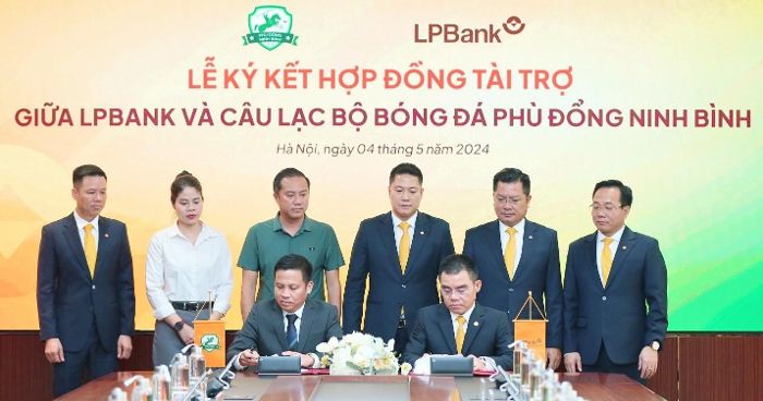 LPBank - nhà tài trợ CLB bóng đá Phù Đổng Ninh Bình