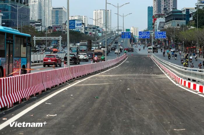 Thông xe cầu vượt Mai Dịch, Hà Nội đưa phương án phân luồng giao thông