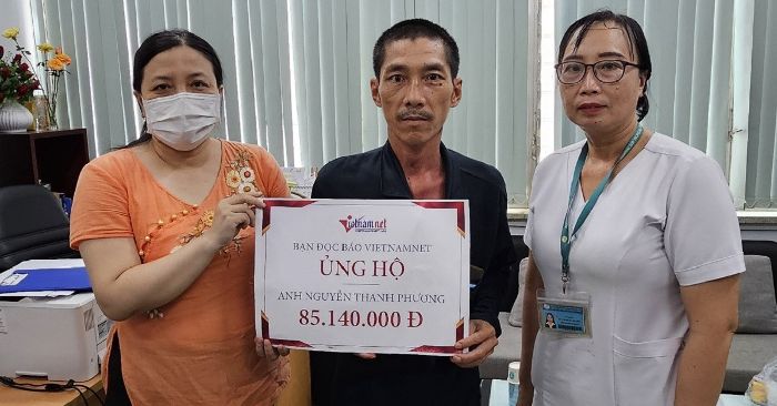 Anh Nguyễn Thanh Phương được ủng hộ hơn 85 triệu đồng
