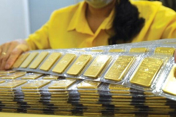 Giá vàng miếng tiến dần đến mốc 90 triệu đồng/lượng
