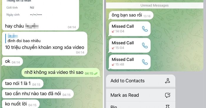 Hẹn hò online rồi chat sex qua mạng, người đàn ông ở Hà Nội bị tống tiền