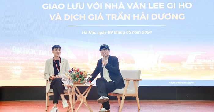 Nhà văn Hàn Quốc Lee Ki Ho yêu các tác phẩm văn học Việt Nam