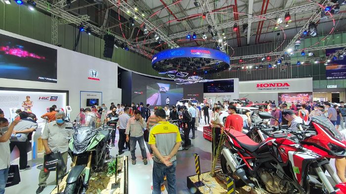 Vietnam Motor Show 2024 trở lại sau 1 năm vắng bóng, là triển lãm ô tô mà có cả nhiều hãng xe máy góp mặt