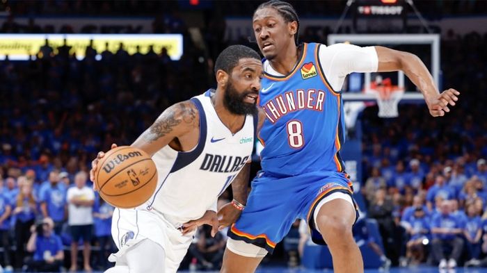 Nhận định bóng rổ NBA Playoffs 2024 - Oklahoma City Thunder vs Dallas Mavericks ngày 12/5: Đến lúc Kyrie Irving toả sáng?