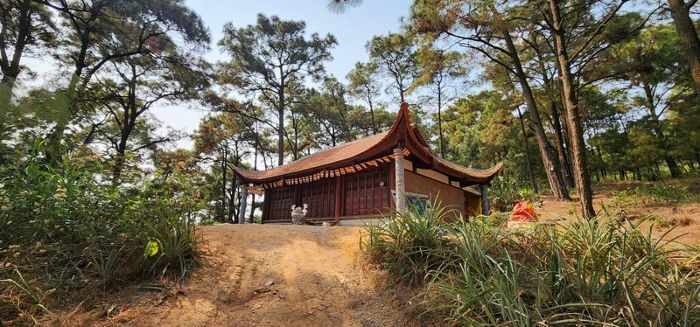 Cận cảnh công trình không phép khu di tích quốc gia chùa Lôi Âm