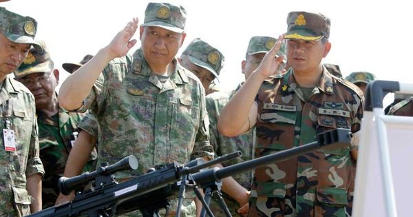 Tập trận Rồng Vàng lớn nhất từ trước đến nay ở Campuchia, Trung Quốc trả hết chi phí