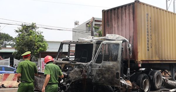 Vụ xe bốc cháy sau tai nạn liên hoàn ở Bình Phước: 1 người tử vong, xác định nguyên nhân ban đầu