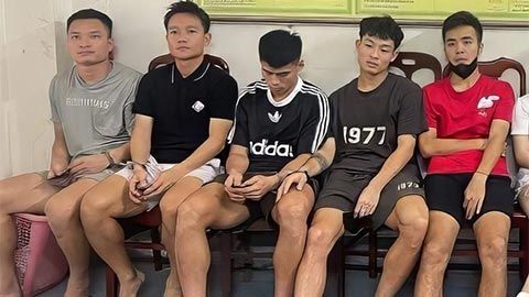 5 cầu thủ HL Hà Tĩnh bị khởi tố tổ chức sử dụng trái phép chất ma tuý