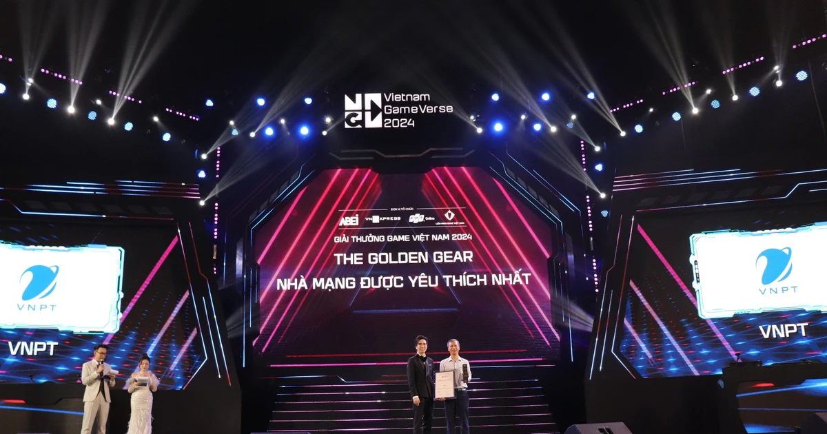 VNPT được là nhà mạng yêu thích nhất tại Vietnam Game Awards 2024