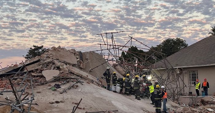 Vụ sập tòa nhà tại Nam Phi: Số nạn nhân thiệt mạng lên đến 32 người