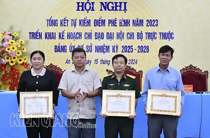 Đảng bộ huyện An Biên có 3.019 đảng viên hoàn thành tốt nhiệm vụ