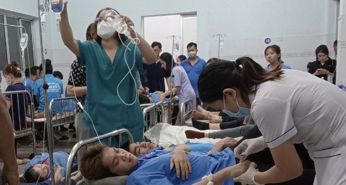Gần 100 công nhân ở Đồng Nai nhập viện cấp cứu sau bữa tối
