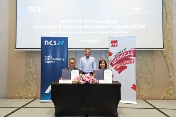NCS hợp tác với Viện Giáo dục Kỹ thuật (ITE) để mở rộng cơ hội nghề nghiệp cho sinh viên Singapore