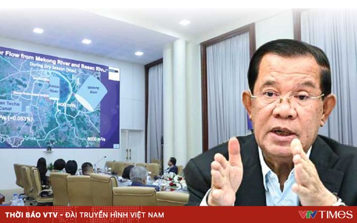 Cựu Thủ tướng Campuchia Hun Sen nhấn mạnh kênh Phù Nam Techo không thể tiếp nhận các loại tàu chiến