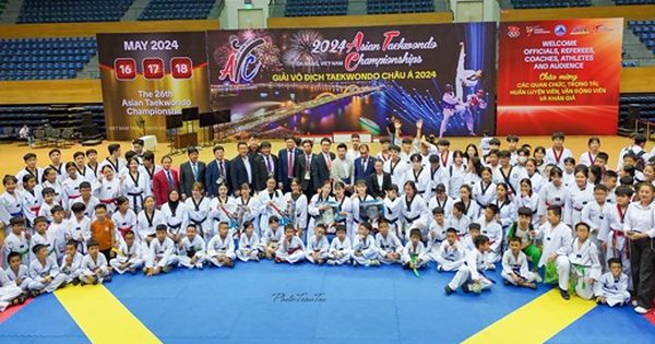 Giải Vô địch Taekwondo châu Á năm 2024: Quy tụ số VĐV tham dự kỷ lục