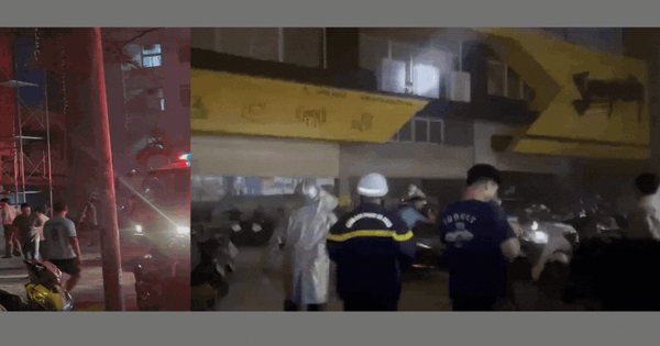 Người dân tháo chạy khỏi đám cháy trong đêm 17/5 tại Đống Đa, Hà Nội