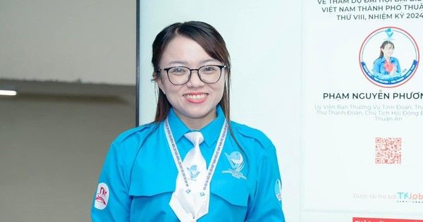 Chị Phạm Nguyễn Phương Thà làm Chủ tịch Hội LHTN Việt Nam thành phố Thuận An