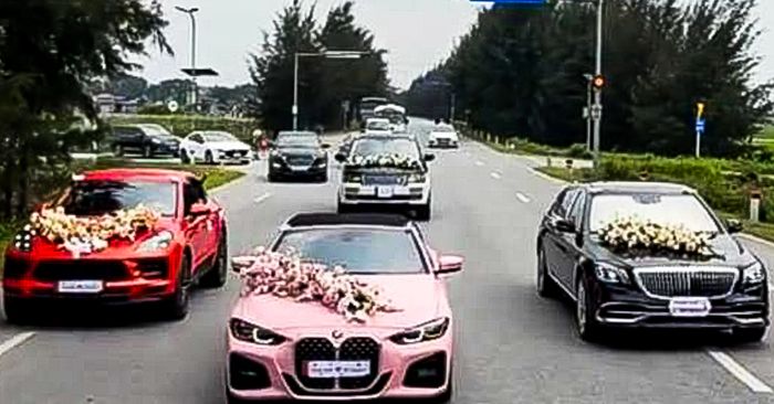 Vụ đoàn xe sang rước dâu dừng đỗ giữa đường: Khởi tố 'Hải idol' và 3 bị can