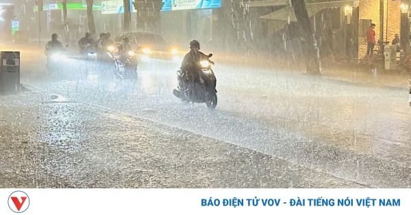 Thời tiết ngày 20/5: Hà Nội có nơi mưa rất to