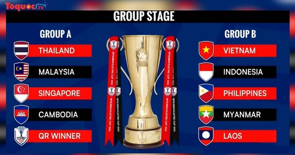 AFF Cup 2024: Việt Nam cùng bảng với Indonesia hứa hẹn sẽ có những trận đấu quyết liệt