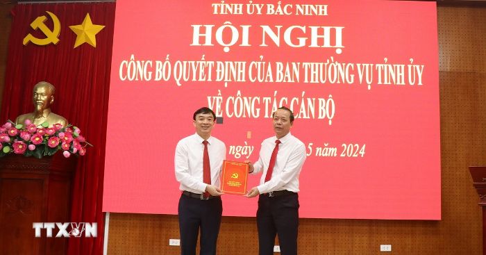 Bắc Ninh: Công bố Quyết định bổ nhiệm Trưởng Ban Tuyên giáo Tỉnh ủy