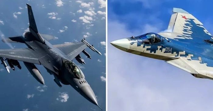 Đọ sức mạnh Su-57 của Nga và F-16 phương Tây sắp chuyển cho Ukraine