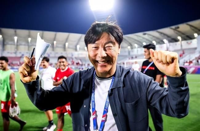 Phản ứng của HLV Shin Tae-yong khi Indonesia chung bảng Việt Nam