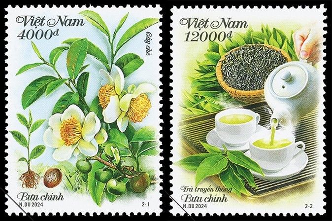 Phát hành bộ tem “Cây chè,” quảng bá văn hóa trà của người Việt Nam