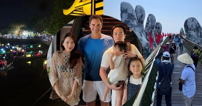 Huyền thoại Roger Federer chia sẻ hình ảnh du lịch ở Hội An, Đà Nẵng