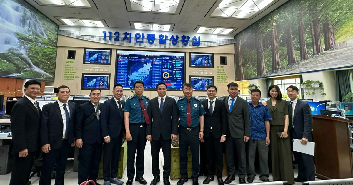 Đoàn đại biểu Công an TPHCM kết thúc chuyến thăm, làm việc tại Hàn Quốc