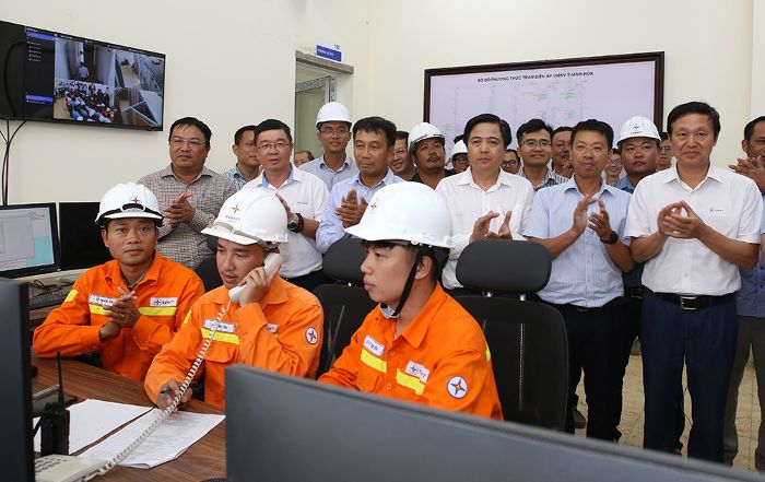 Đóng điện Dự án Trạm biến áp 500kV Thanh Hóa và đường dây đấu nối