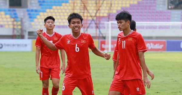 Thắng cực đậm U.16 Myanmar, U.16 Việt Nam vượt vòng bảng với ngôi đầu