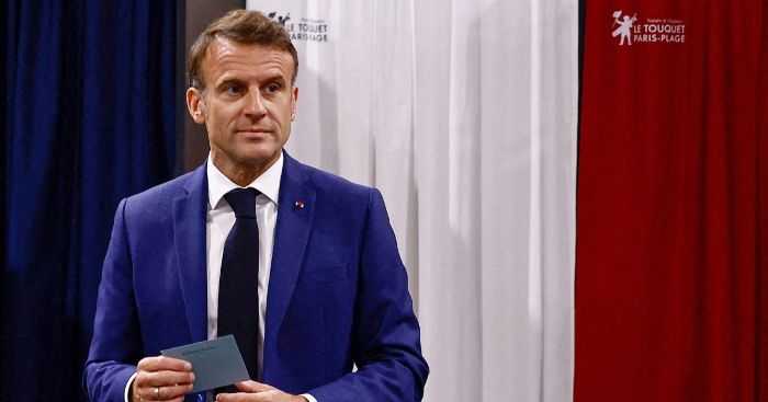 Đảng của Tổng thống Pháp Macron thất thế trong vòng 1 bầu cử quốc hội