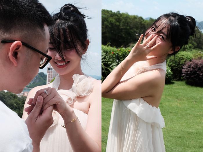 Nữ MC VTV xinh đẹp được cầu hôn ở tuổi 38 gây chú ý